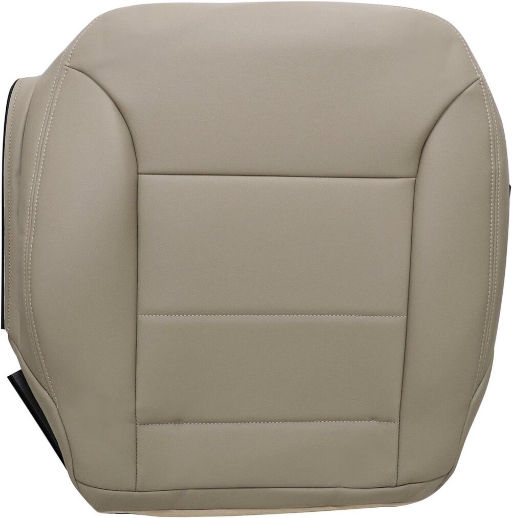 Vigoraze Driver Bottom Leather Replacement Seat Cover Tan Compatible-Tan